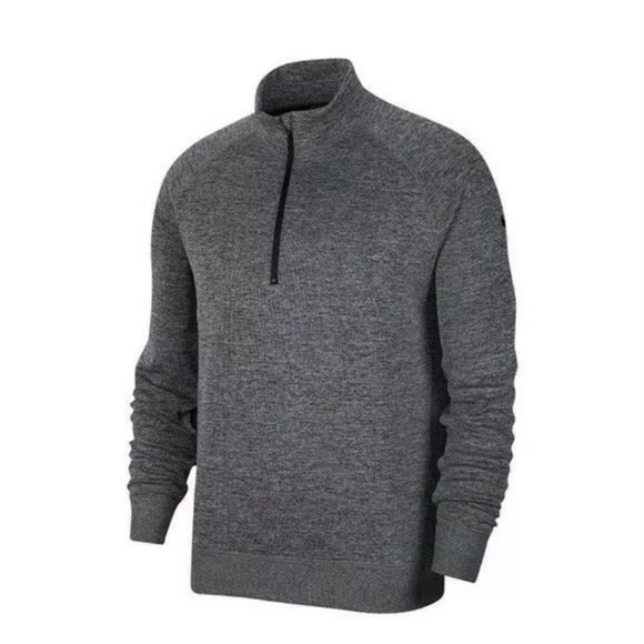 Nike Other - Nike Dri-FIT Player Men's Zip Sweater Golf Top Pullover Gray XXL
